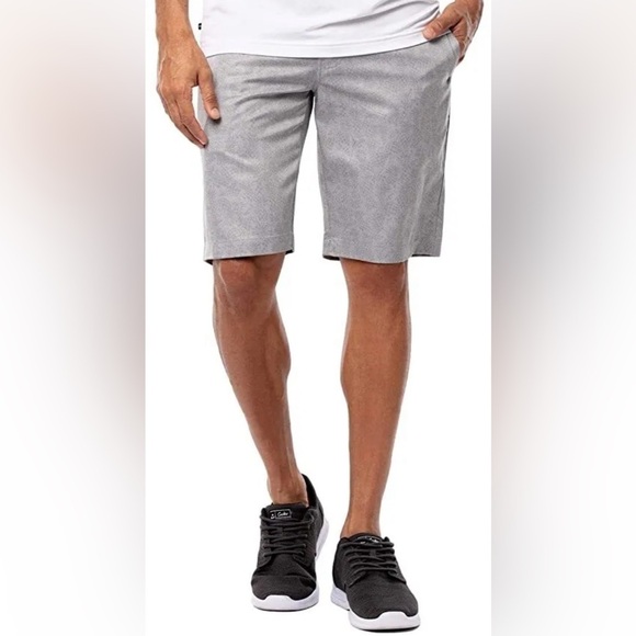Travis Mathew Men's Turtle Bay Shorts 40 Heather Sleet 1MU346 - Picture 1 of 10